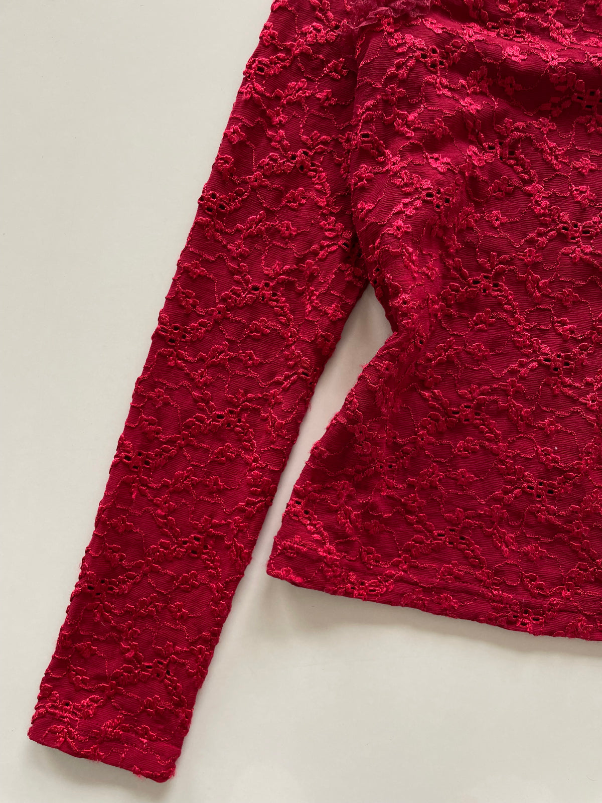 Alannah Hill Embroidered Lace Top-Bust 32 to 34