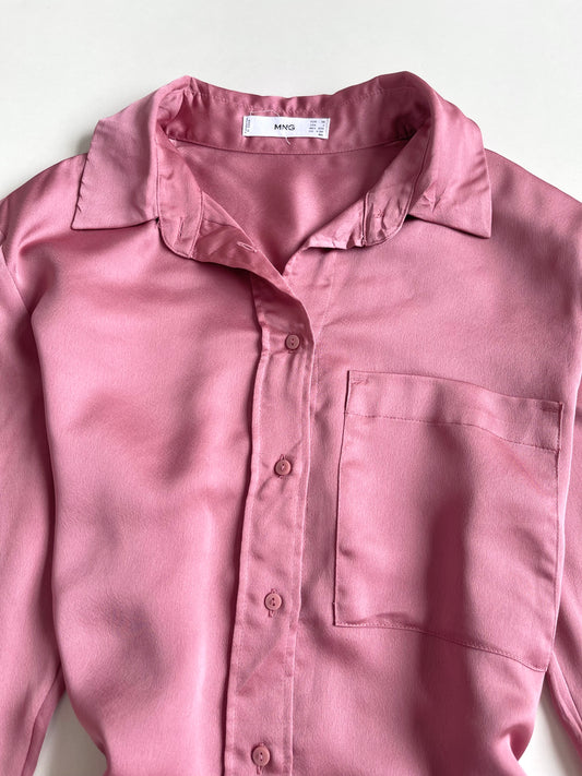 Mango Satin Shirt-Bust 38