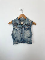 Load image into Gallery viewer, &Jacket Denim Vest-Bust 28