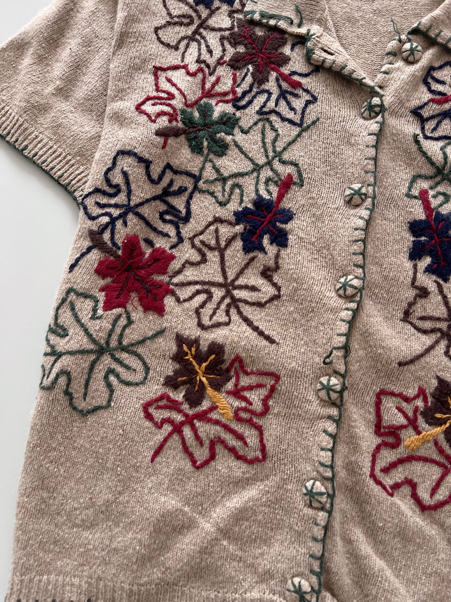 Victoria Jones Embroidered Sweater-Bust 54