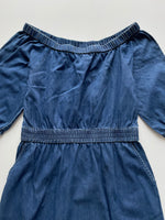 Load image into Gallery viewer, Denim Dress-Bust 32 to 34
