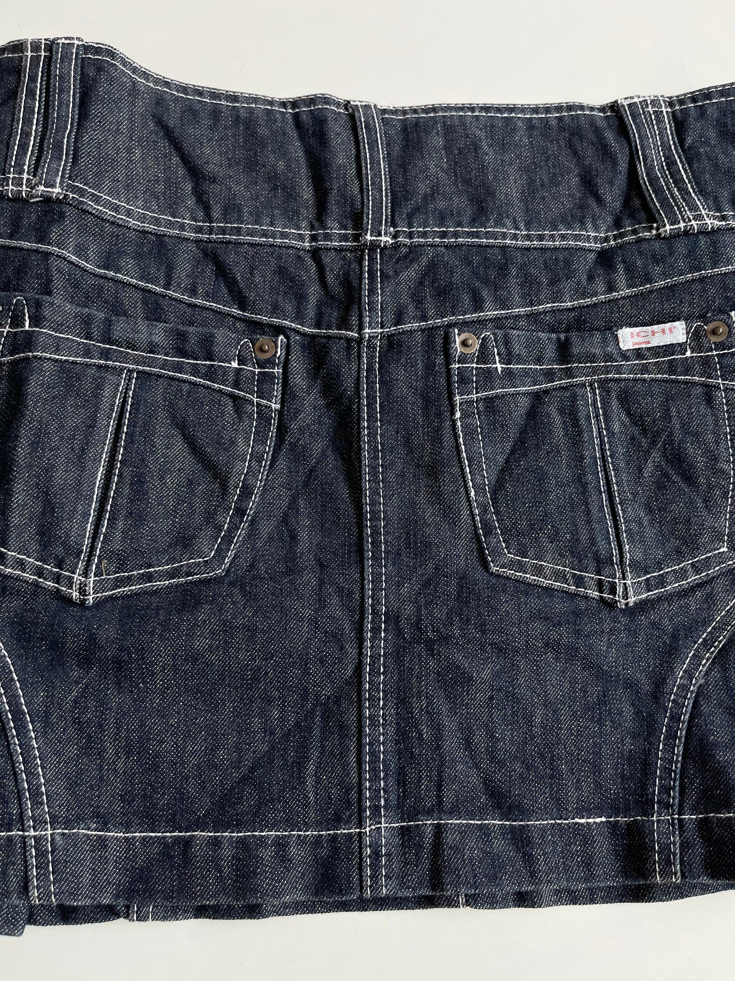 Y2k Durable Denim Skirt -Waist 34