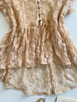 Load image into Gallery viewer, Sheer Lace Top-Bust 34