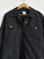 Load image into Gallery viewer, Capture Pinstripe Cotton Shirt-Bust 46