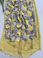 Load image into Gallery viewer, LIME FLORAL PRINTED DRESS - BUST 46 to 50