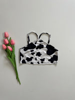 Load image into Gallery viewer, SOFT MOO PRINTED TOP - BUST 30 TO 32