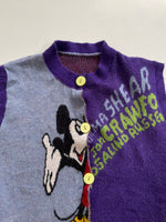 Load image into Gallery viewer, Mickey Purple Soft Sweater Vest - Bust 38 to 40