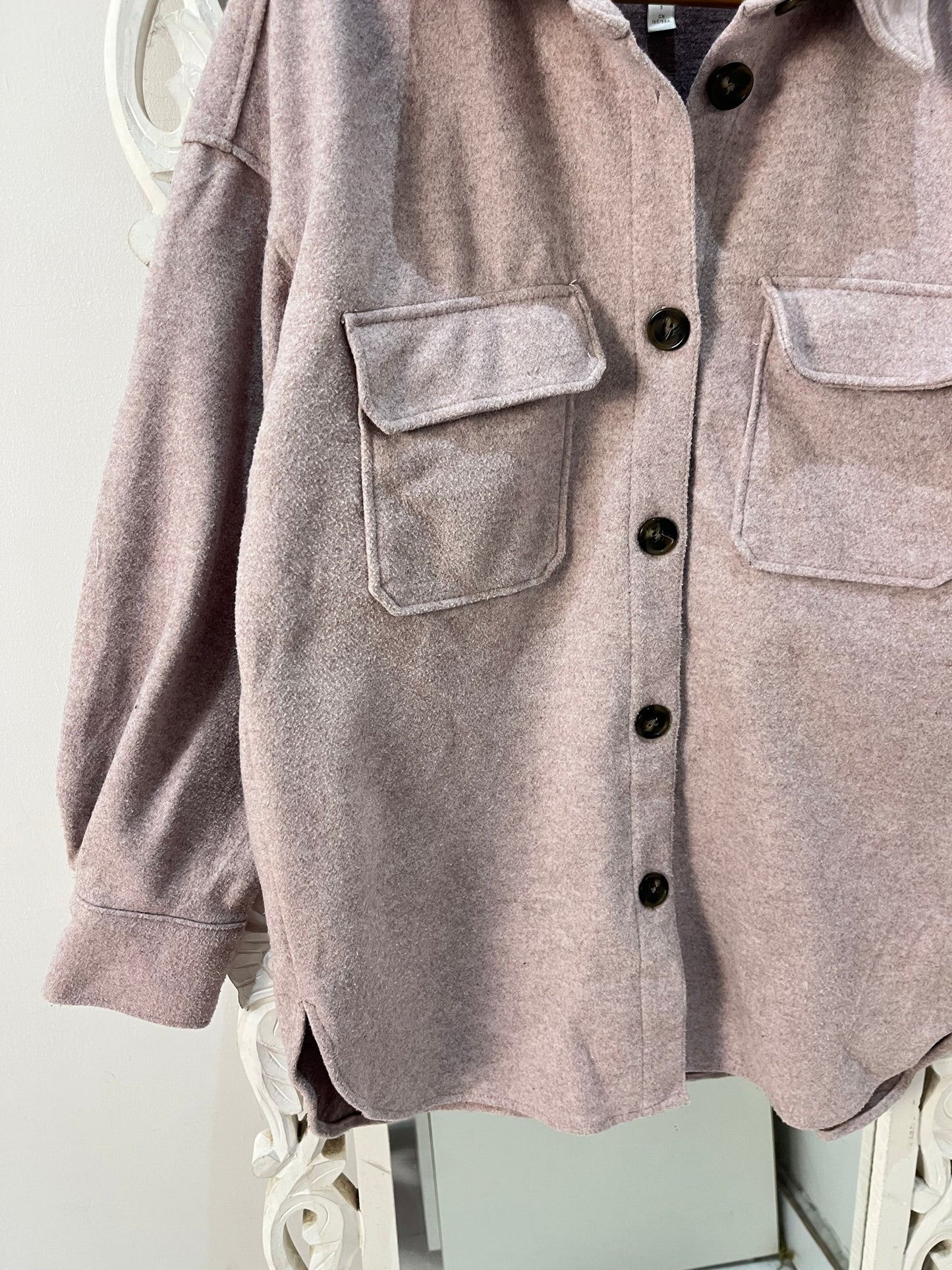 H&M Super Thick Shacket-Chest 44