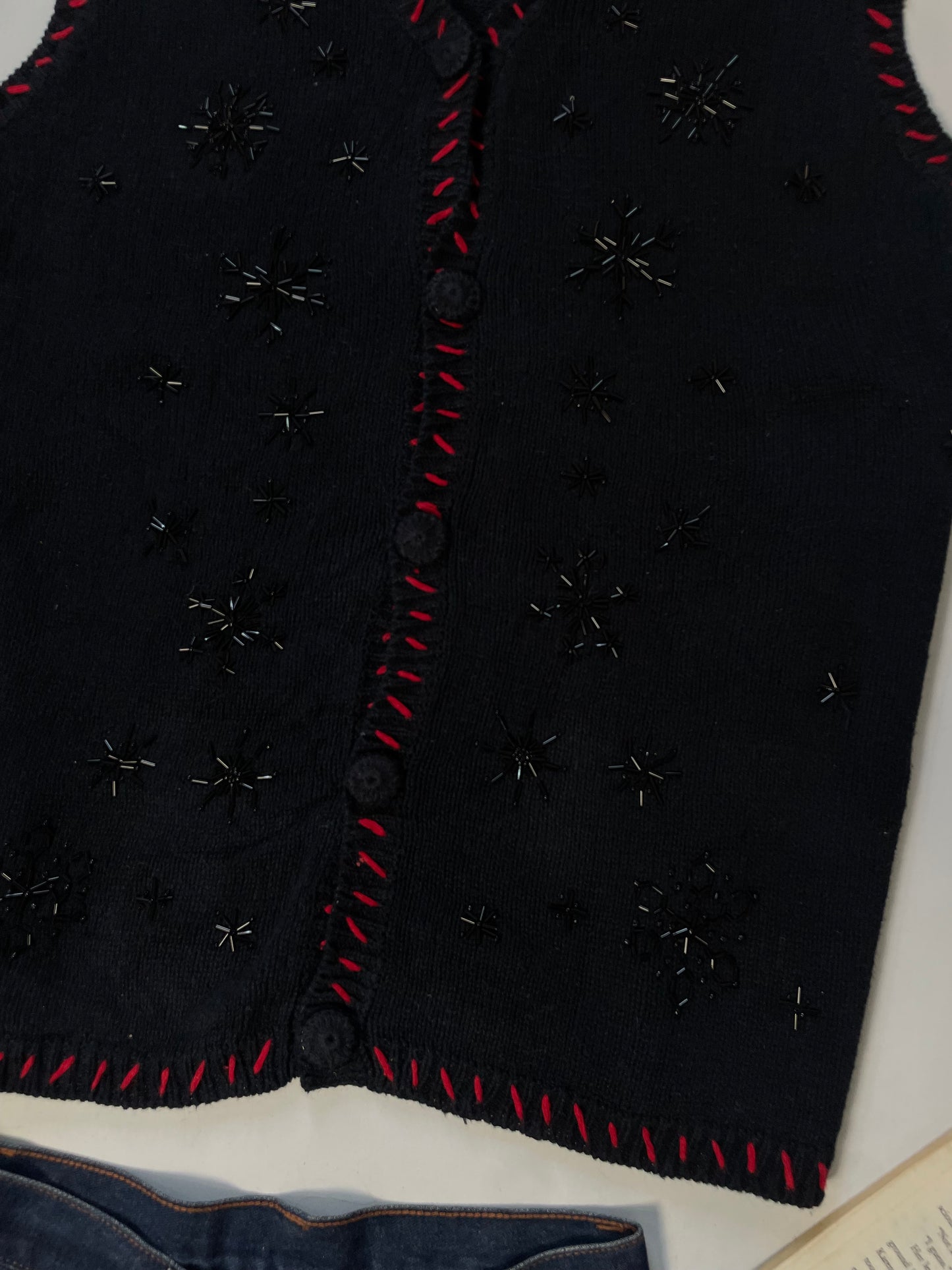 Holiday Editions Sweater Vest-Bust 46