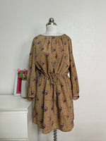 Load image into Gallery viewer, SAND FLORAL DRESS - BUST 36
