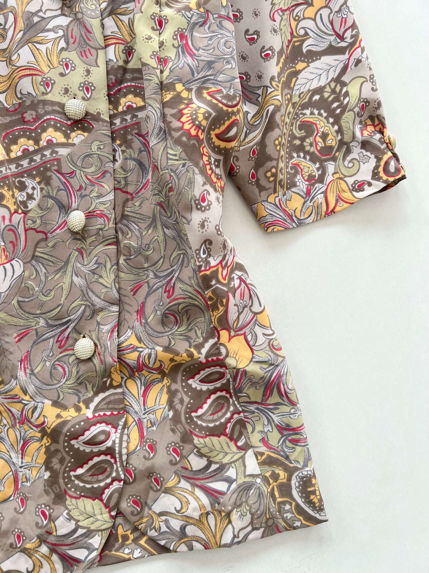 Paisley Vintage Shirt-Bust 40