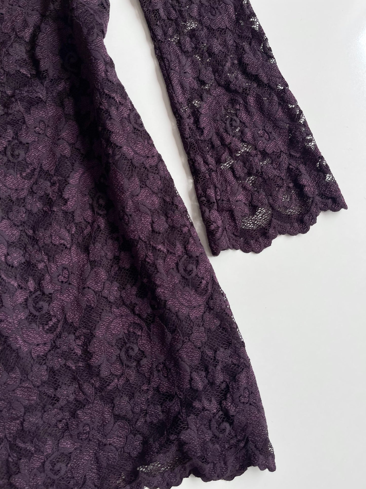 Scarlet Lace Dress-Bust 38