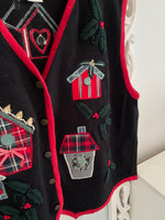 Load image into Gallery viewer, Hand Embroidered Christopher & Banks Sweater-Chest 46