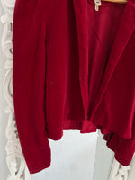 Load image into Gallery viewer, Ruby Red Blazer-Bust 36