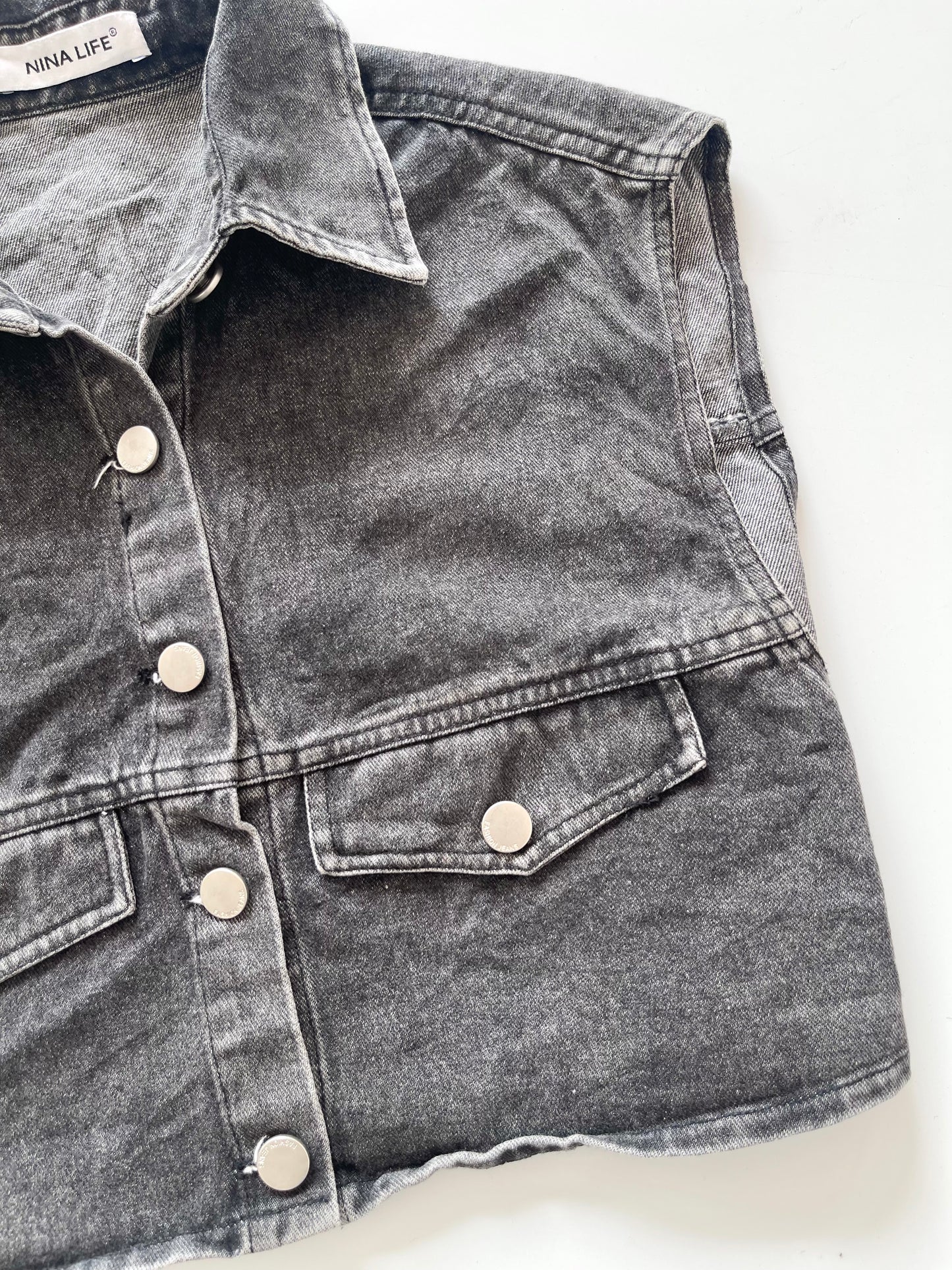 Nina Life Denim Jacket-Bust 40