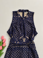 Load image into Gallery viewer, LOVE FIRE SPACE BLUE LACE DRESS - BUST 36