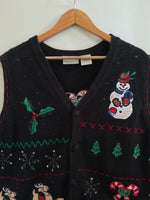 Load image into Gallery viewer, Embroidered Christmas Sweater-Bust 48