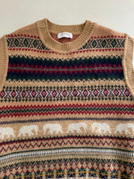 Load image into Gallery viewer, Customellow Chunky Sweater Vest-Bust 40