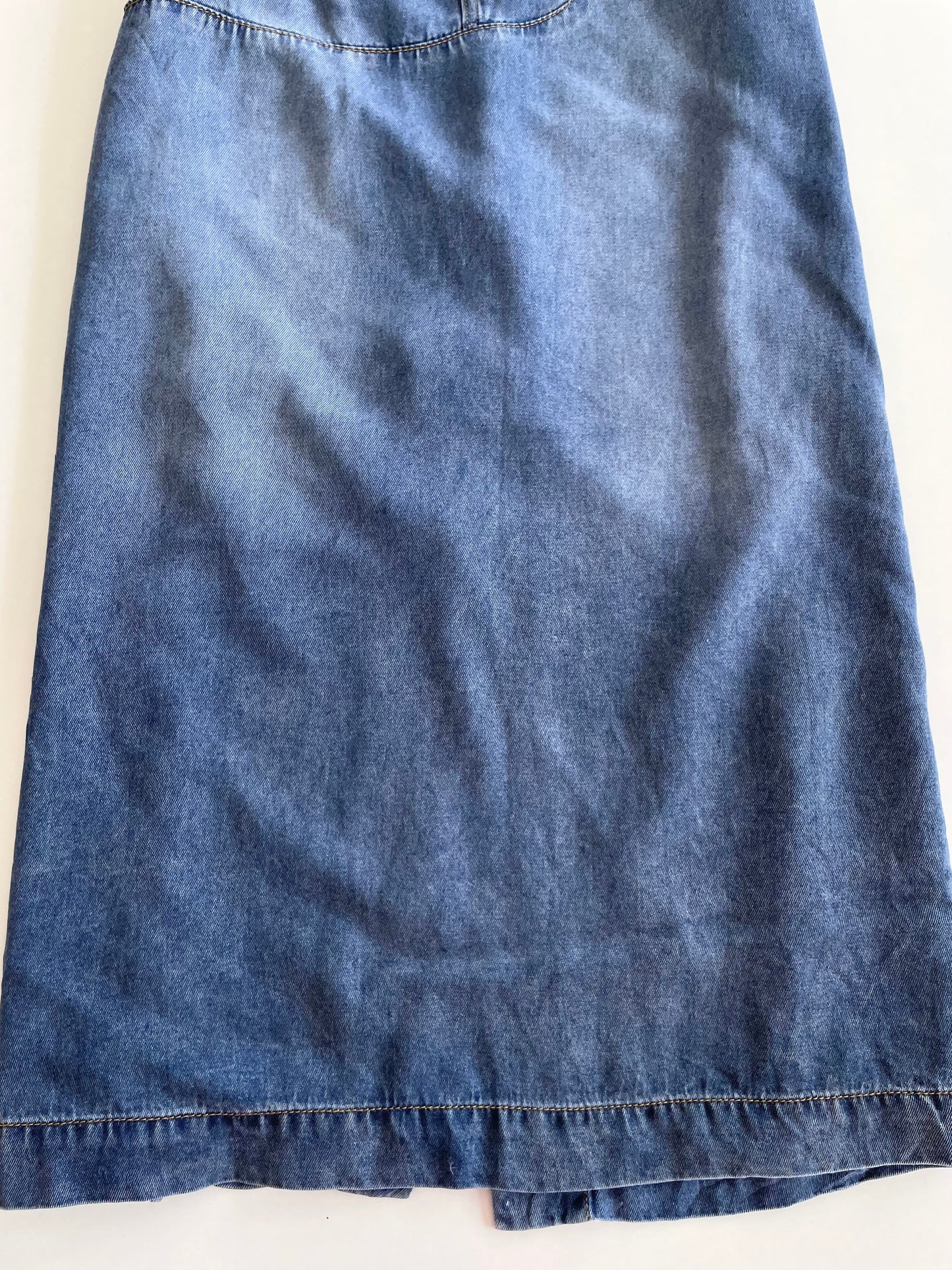 Mouggan Denim Long Skirt-Waist 30