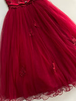 Load image into Gallery viewer, Cherry Tulle Dress-Bust 32
