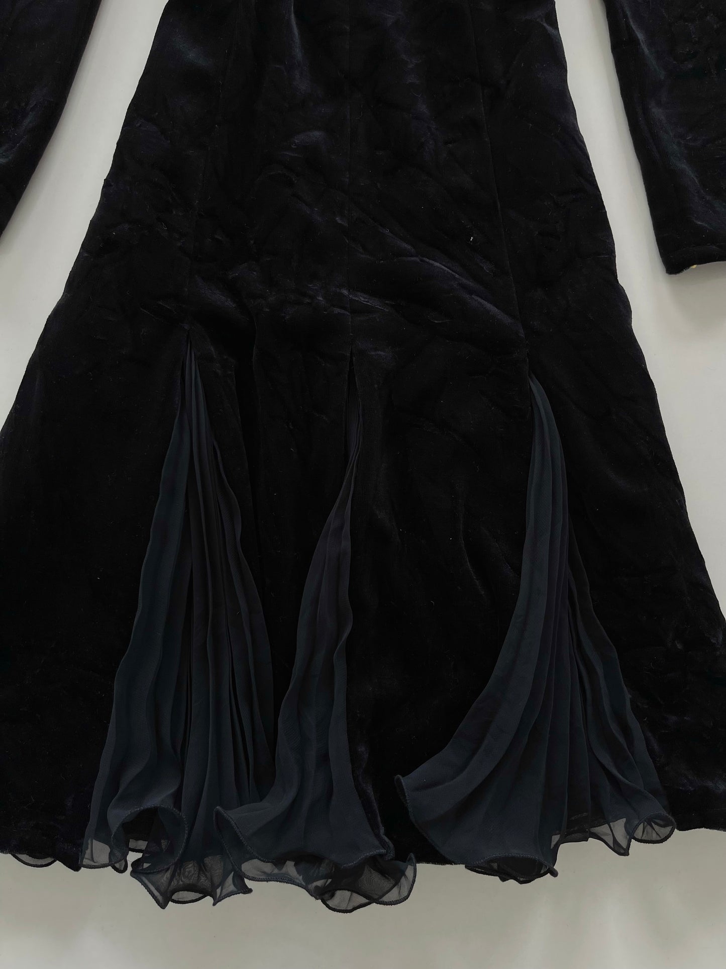 Frank Usher Velvet Vintage Dress-Bust 34