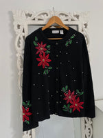 Load image into Gallery viewer, B.P. Design Embroidered Vintage Sweater-Bust 44