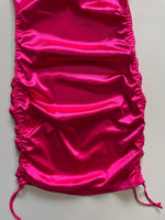 Load image into Gallery viewer, H&M SATIN RUCHED COWL NECK DRESS - BUST 30 to 32