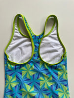 Load image into Gallery viewer, SPEEDO CHRYSOCOLLA BLUE & GREEN SWIMWEAR - BUST 28 TO 30
