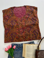 Load image into Gallery viewer, Paisley Waistcoat-Bust 44