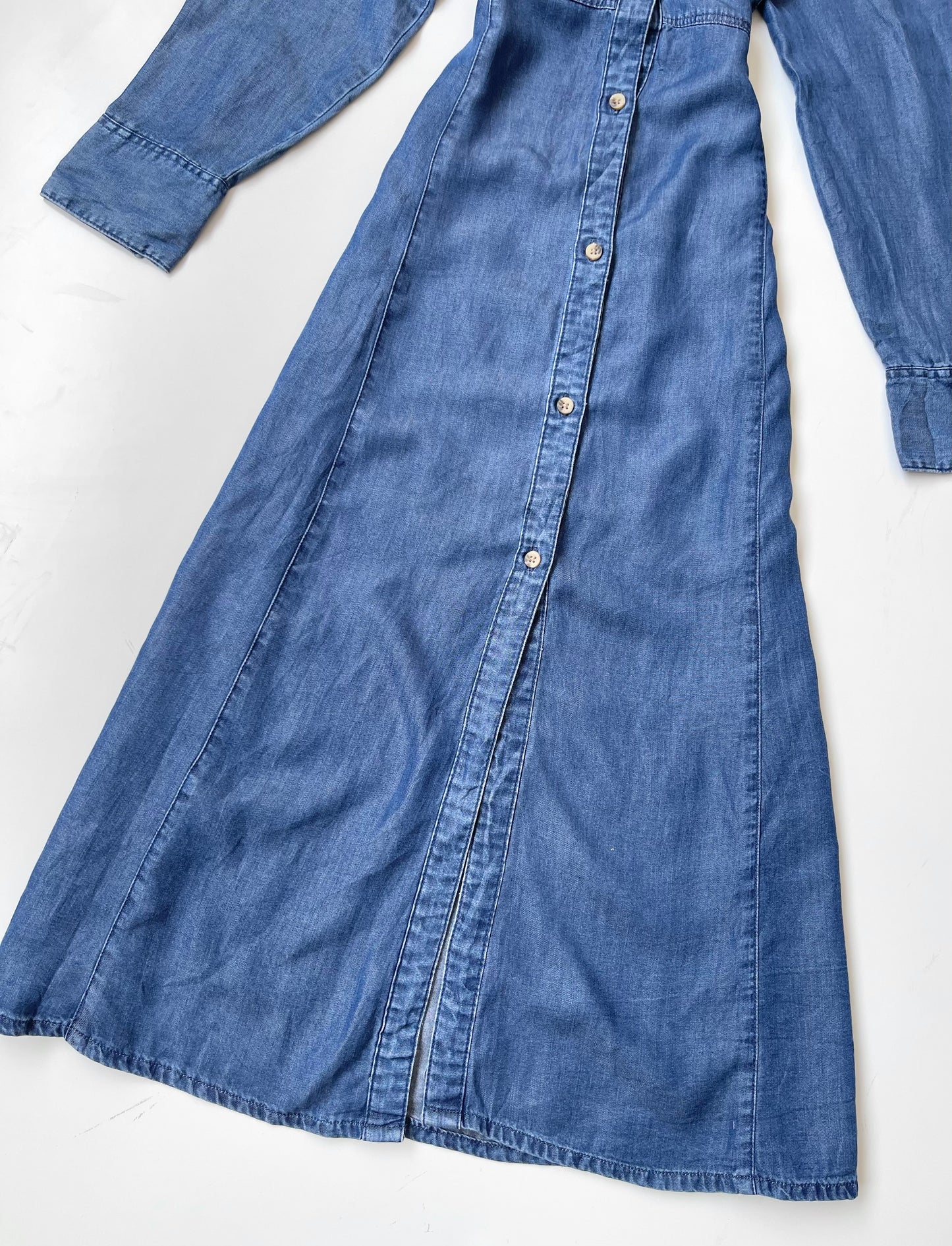 Denim Midi Dress-Bust 36