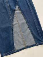 Load image into Gallery viewer, Long Denim Skirt-Waist 28