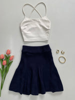 Load image into Gallery viewer, Blue Skirt - Waist 30 to 34