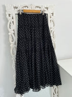 Load image into Gallery viewer, Polka Dot Prairie Skirt-Waist 28