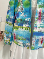 Load image into Gallery viewer, COLDWATER CREEK LINEN BLAZER - BUST 40