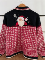 Load image into Gallery viewer, Talbots 100% Wool Embroidered Christmas Sweater-Bust 42