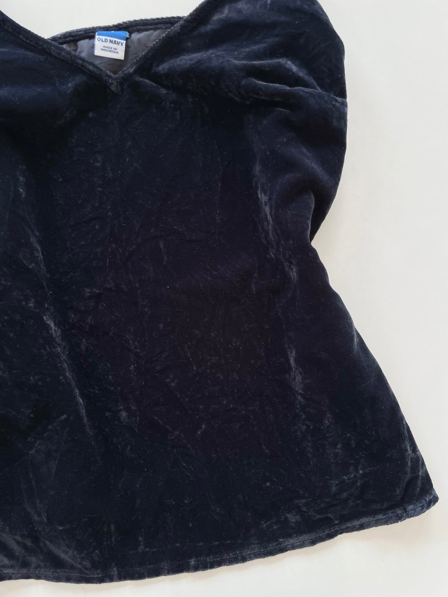 Old Navy Velvet Top-Bust 34