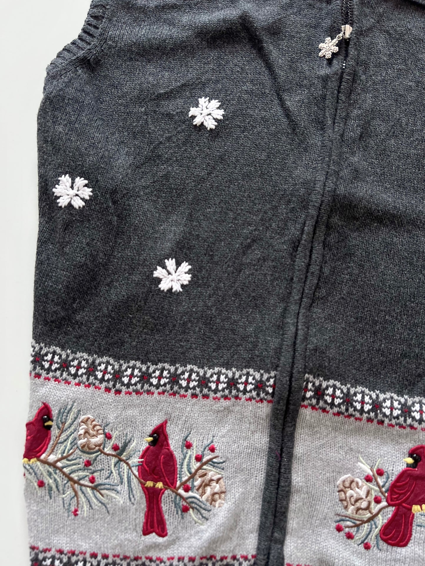 Southern Lady Embroidered Zipper-Bust 54