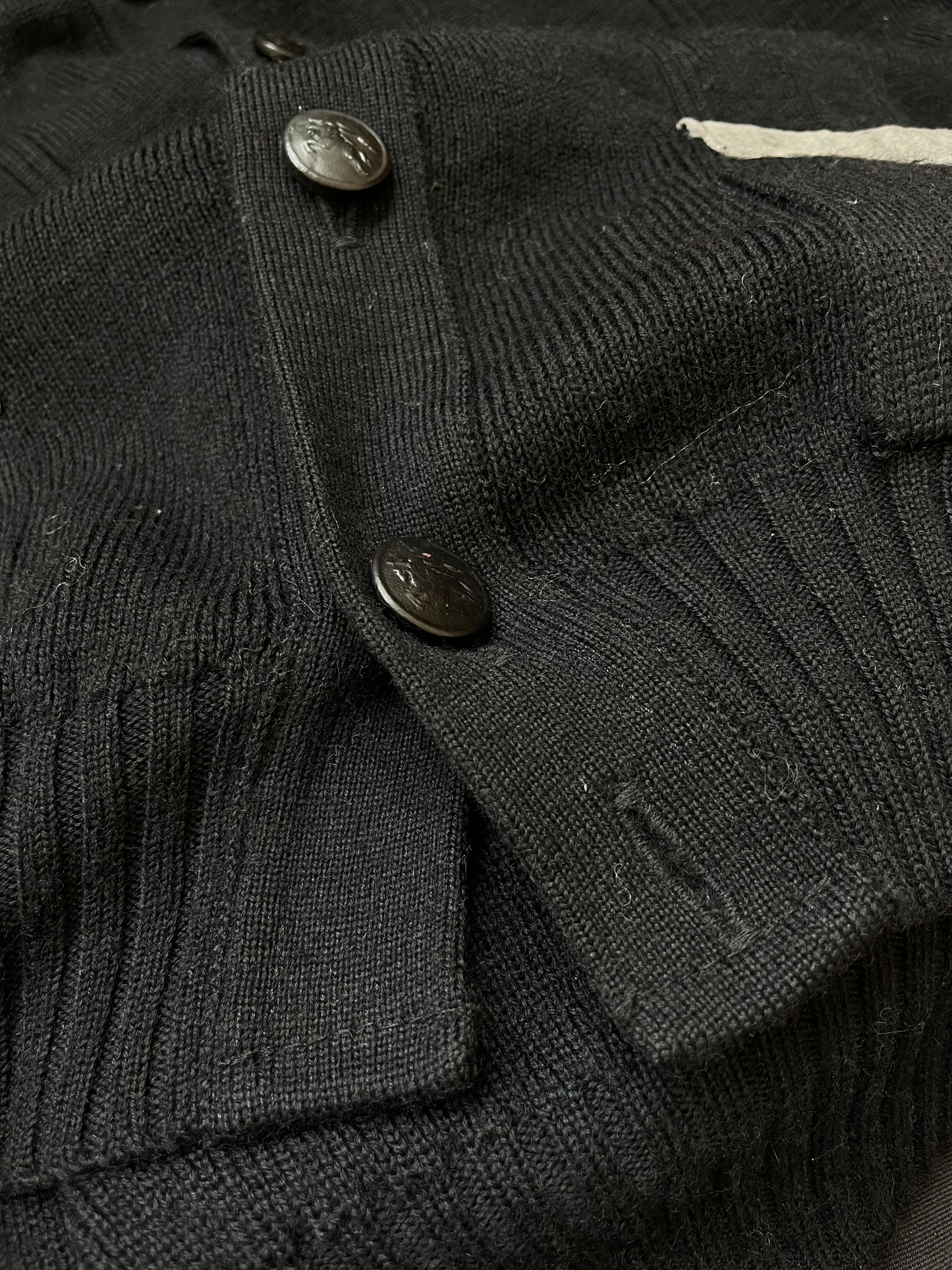 Burberry 100% Pure New Wool Vintage Cardigan-Bust 46