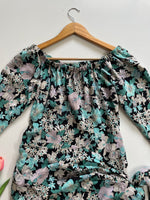 Load image into Gallery viewer, FLORAL WRAPAROUND DRESS - BUST 30 to 32