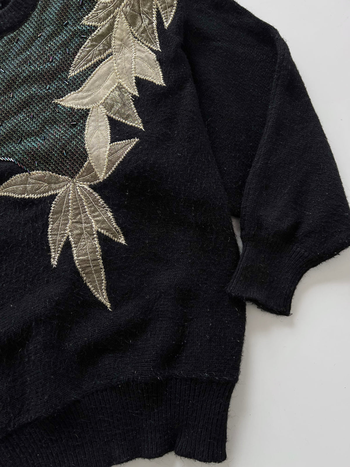Angenie Embroidered Sweater-Bust 48