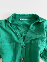 Load image into Gallery viewer, Zara Linen Shirt-Bust 44