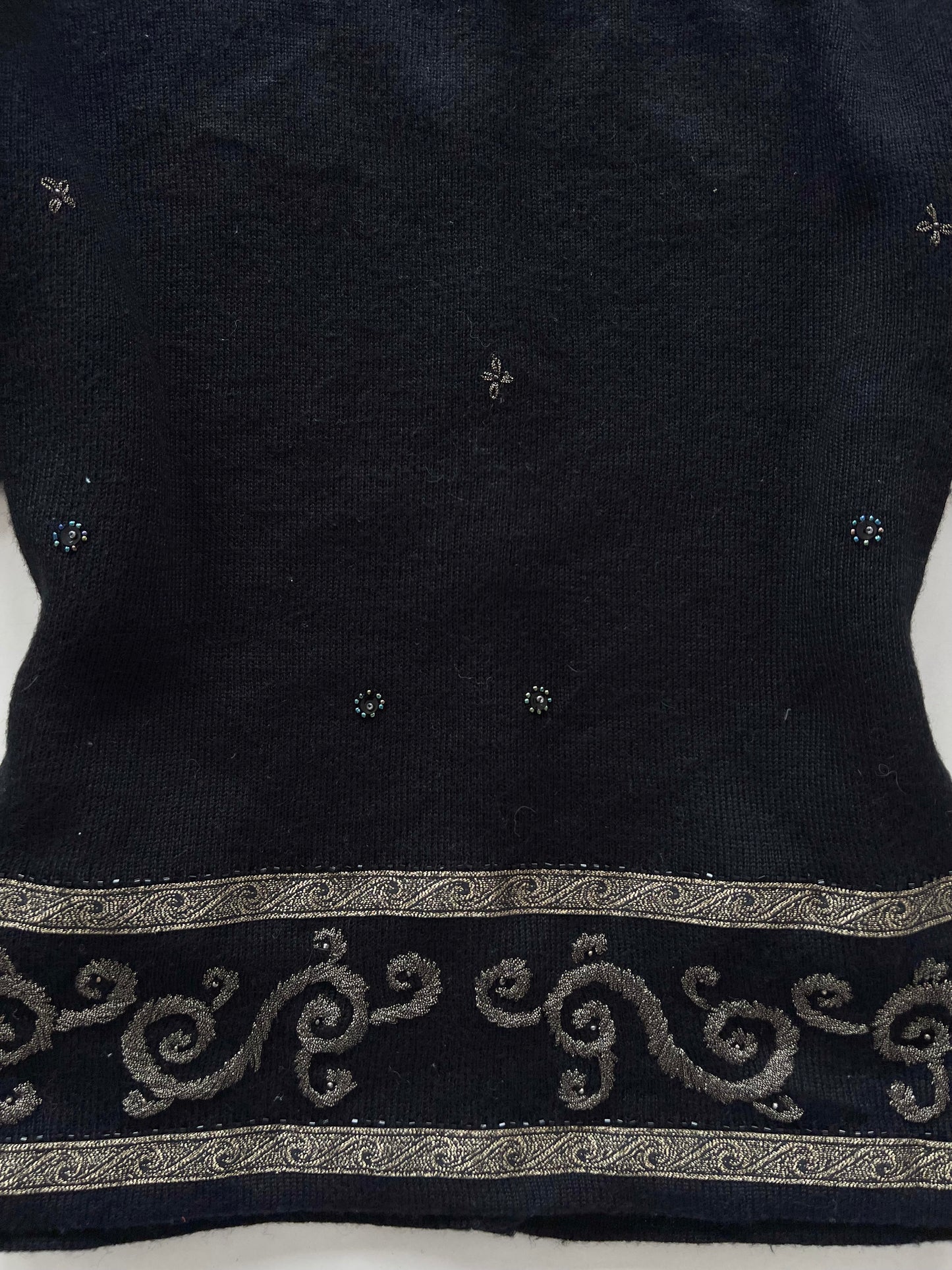 Talbots Vintage Embroidered Sweater-Bust 42