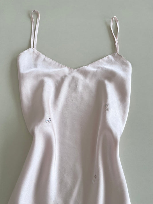Satin Slip Loungewear Dress-Bust 38