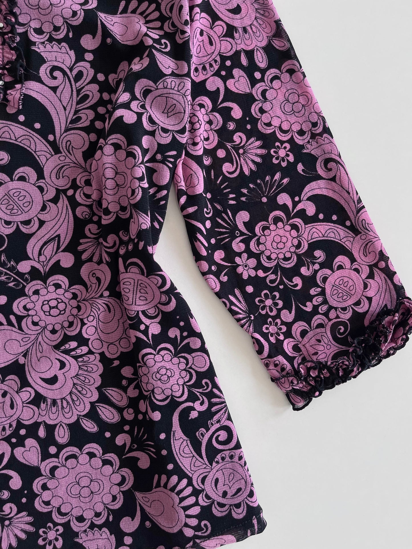 Paisley Vintage Top-Bust 40 to 42