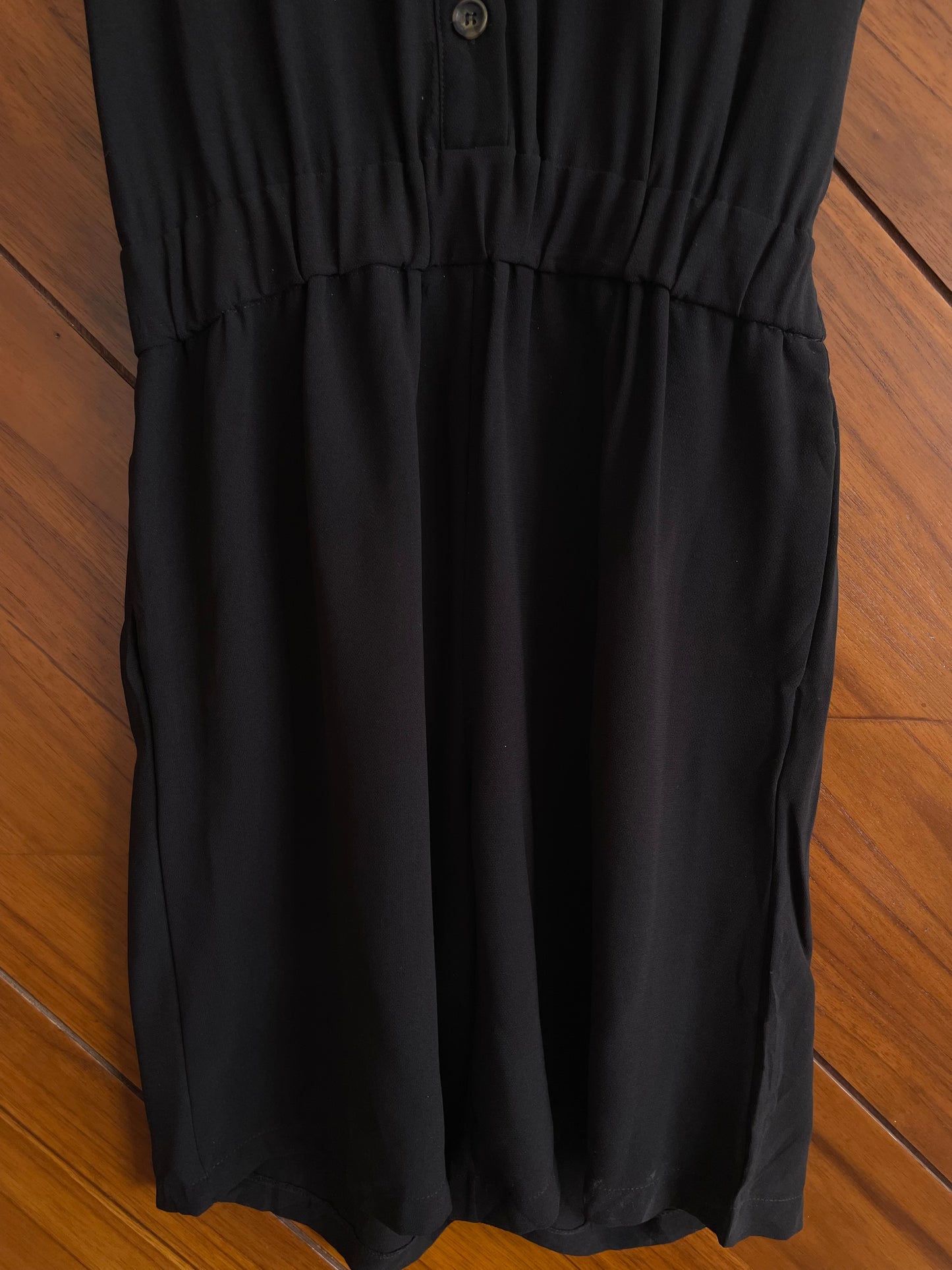Solid Black Romper-Bust 34