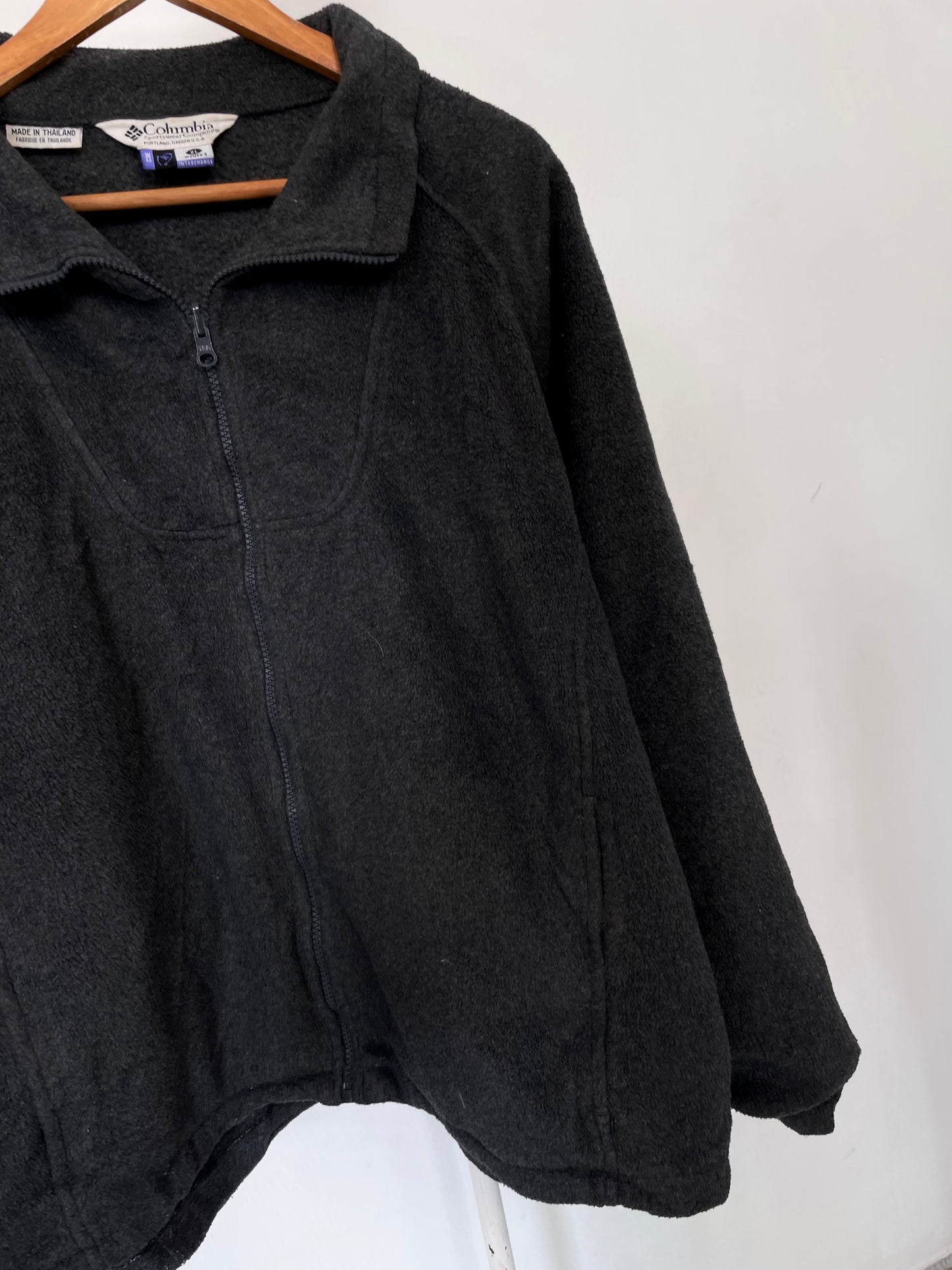 Columbia Vintage Fleece Grey Jacket-Bust 50