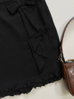 Load image into Gallery viewer, Bow & Lace Skirt-Waist 26