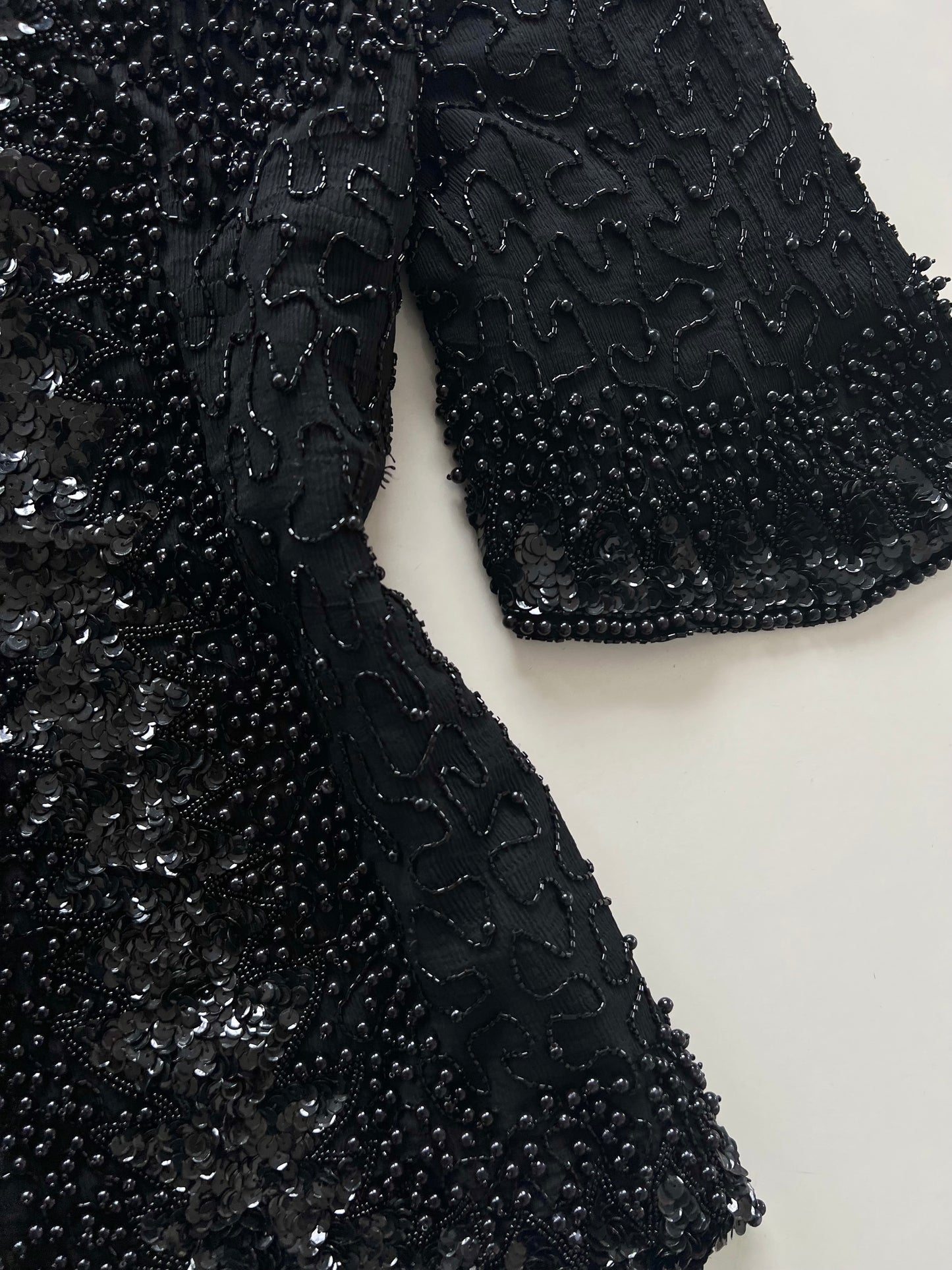 100% Pure Silk Heavily Embroidered Top-Bust 44