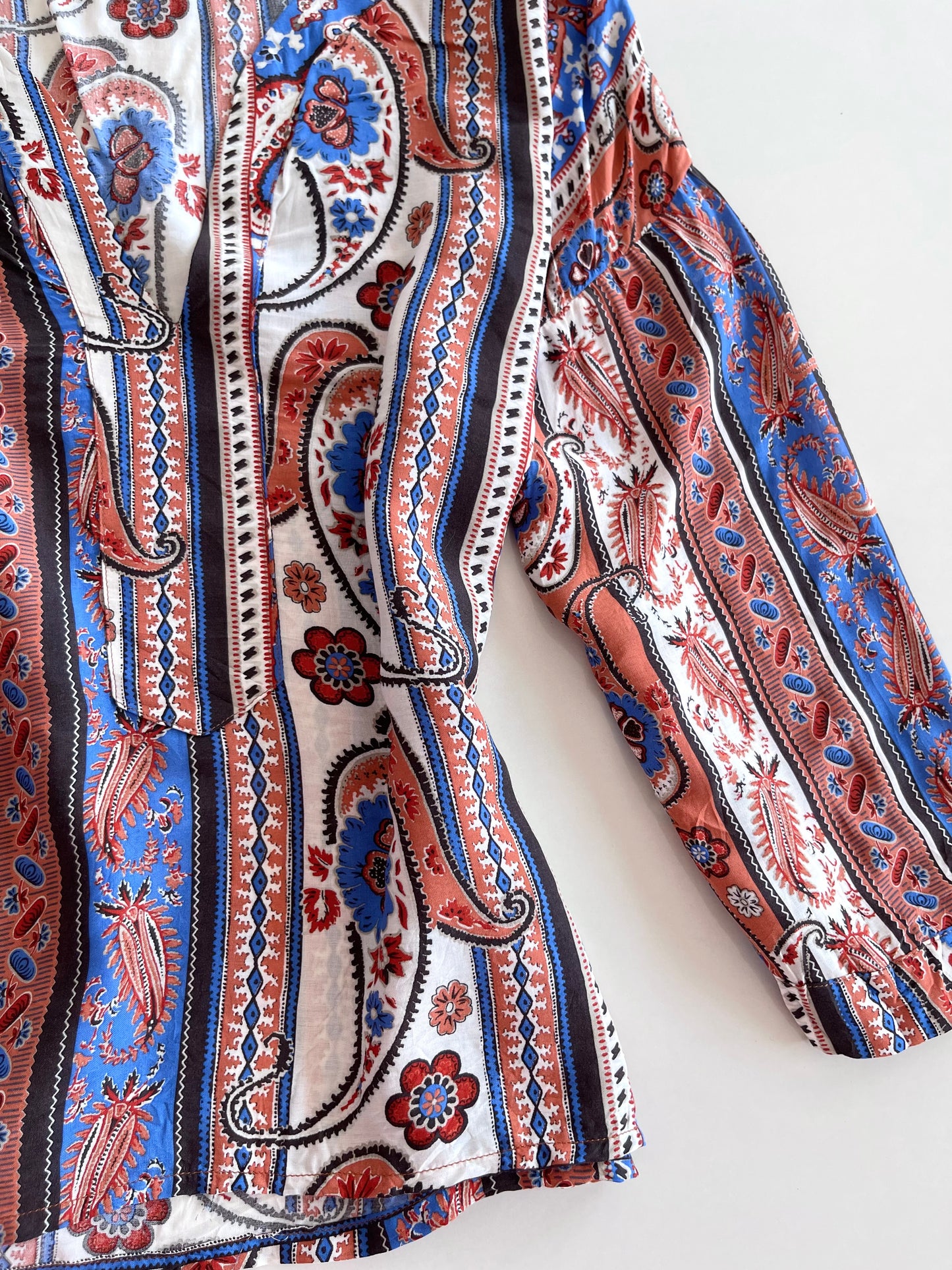 Zara Paisley Top-Bust 46