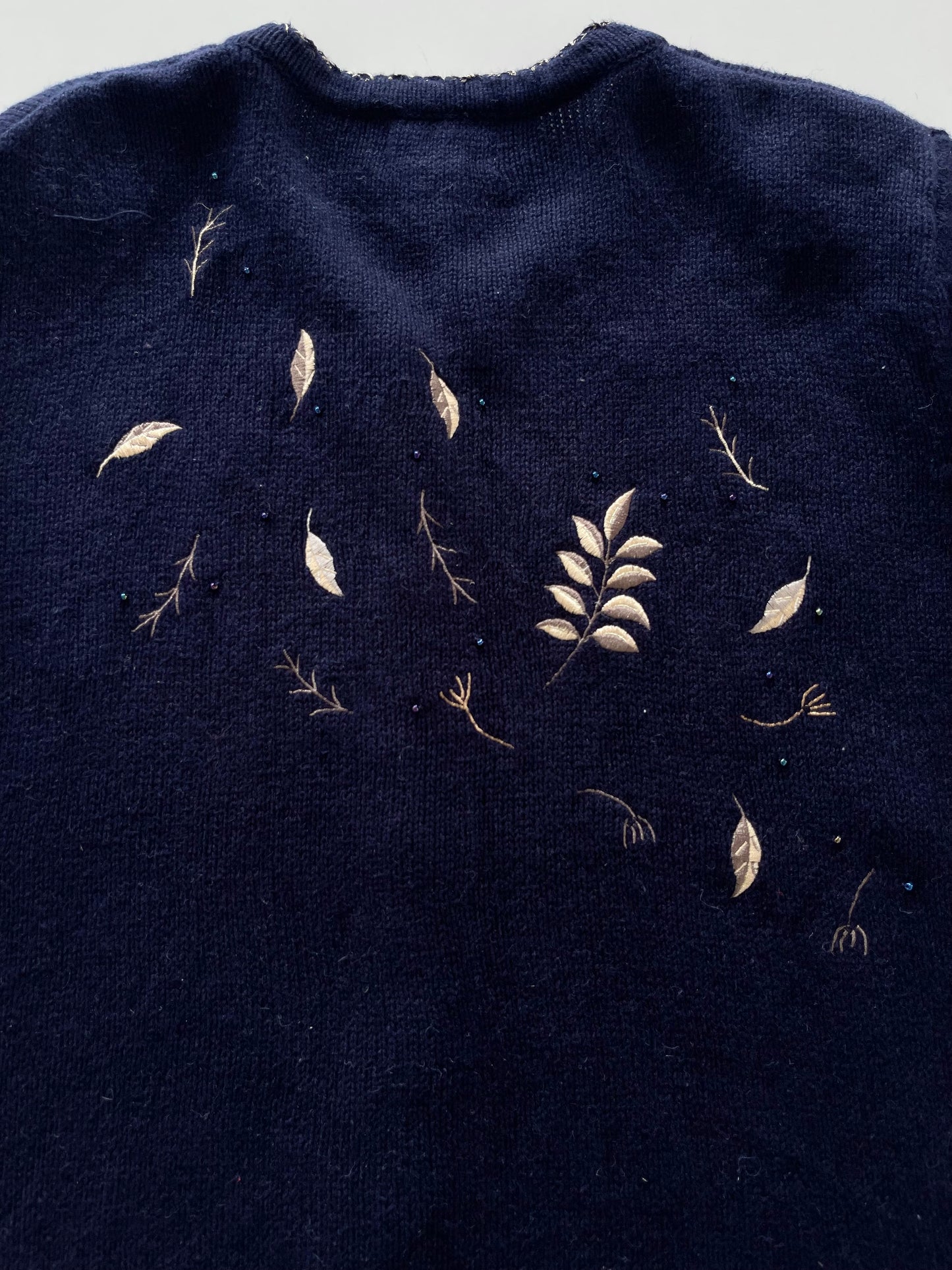 Christopher & Banks Embroidered Vintage Sweater-Bust 42